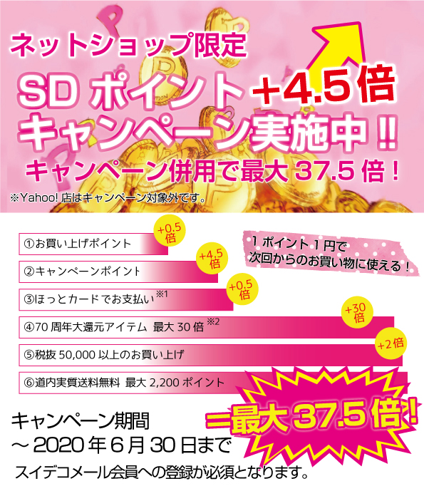 ポイント4.5倍
